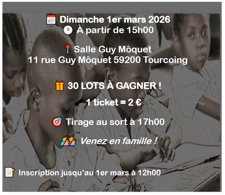 Grande tombola solidaire