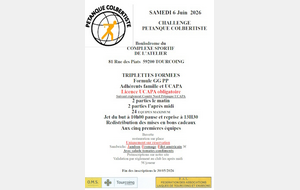 Challenge 2026 réservé aux membres et leur famille et licenciés UCAPA